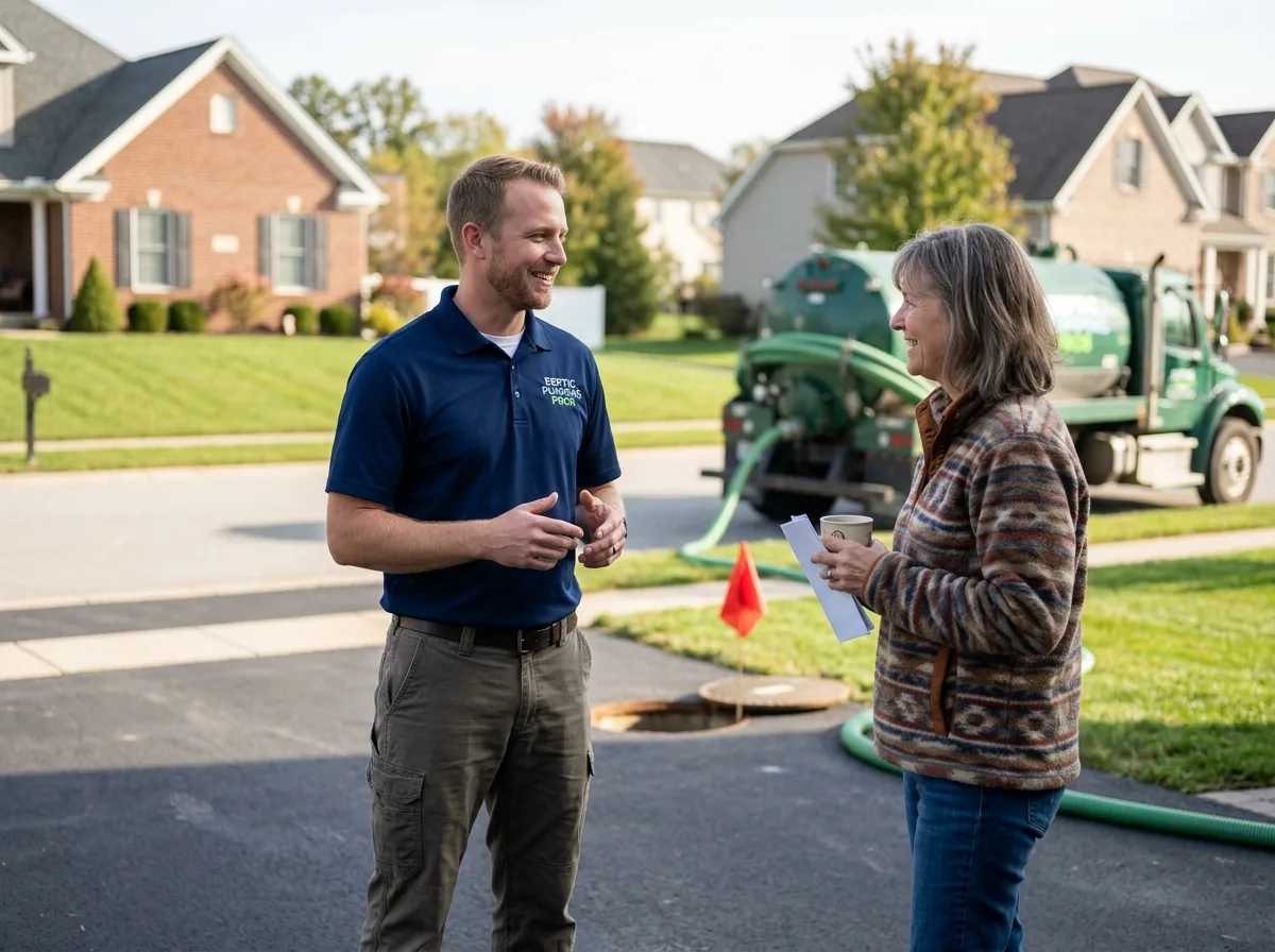 Septic Tank Cleaning in Alma Center, WI