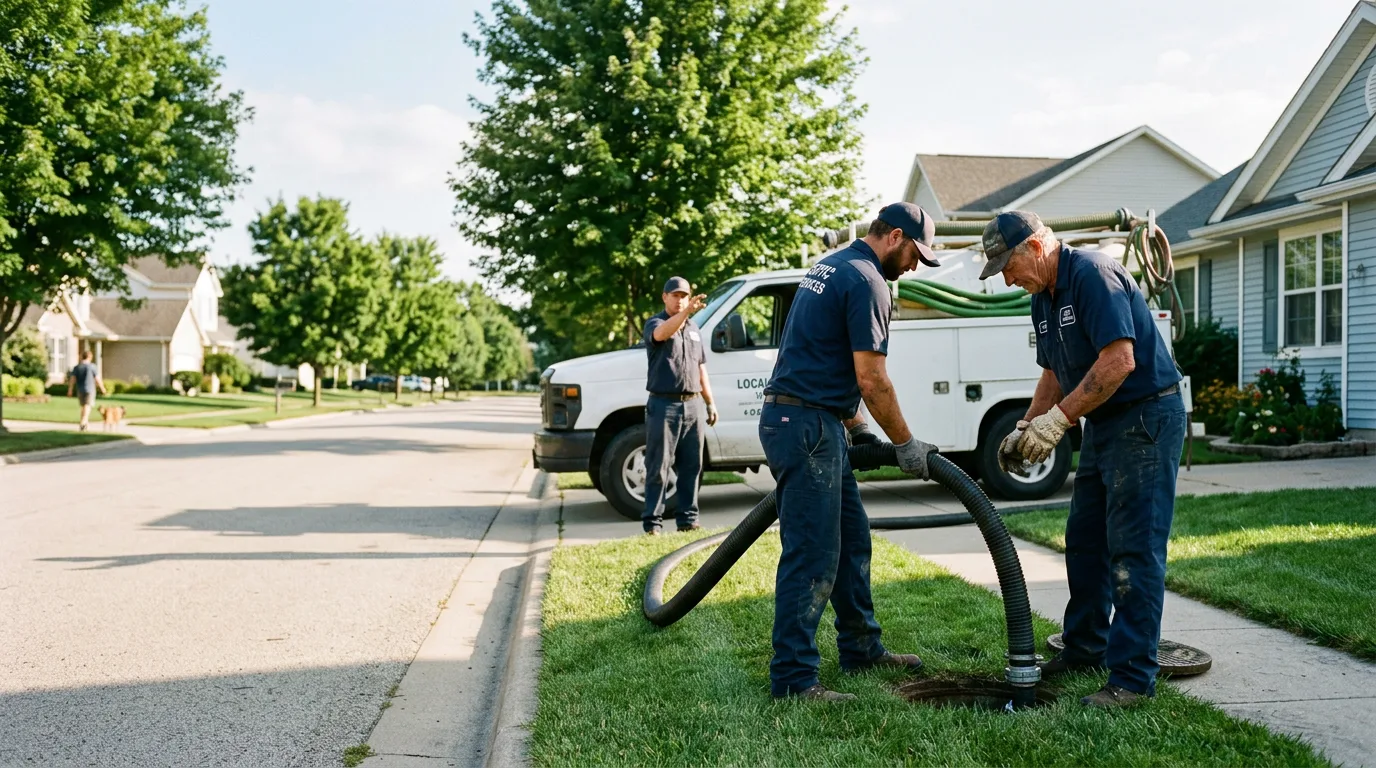 Septic Tank Cleaning in Alma Center, WI